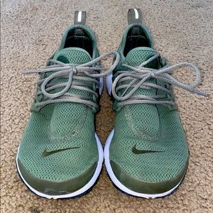 Olive green Nike Prestos